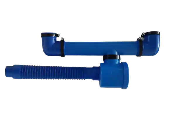 Artículo 3.1 - Sifón doble con codo de pvc y fuelle soplado