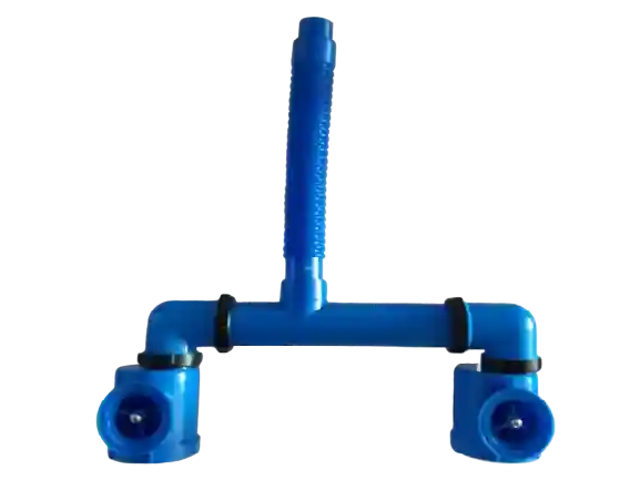 Artículo 5 - Doble sifón para espacios reducidos con fuelle soplado